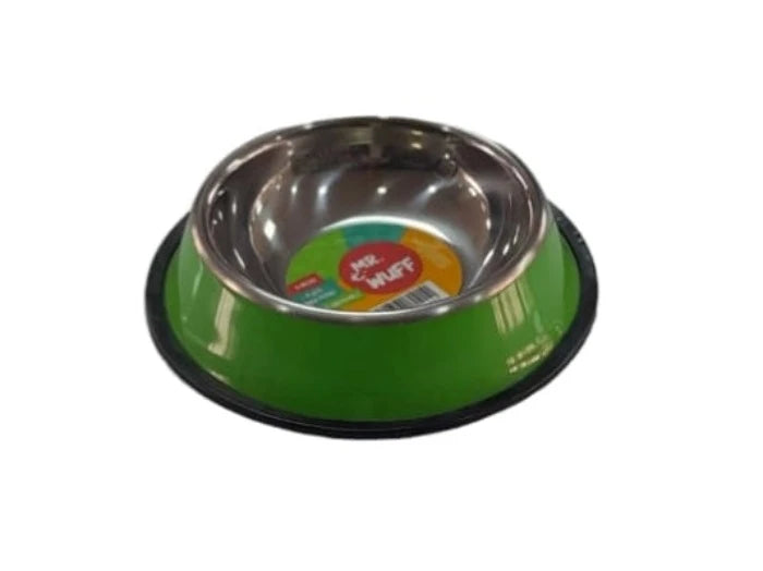 Plato Acero Inoxidable Color Verde 8 oz BH-283-V-8