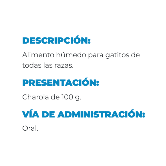 Alimento húmedo FELINO KITTEN Nupec 100 g