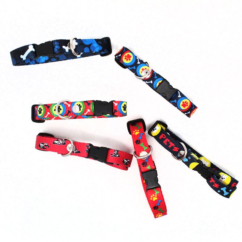 Collar 3/4" cinta importada para perros pequeños