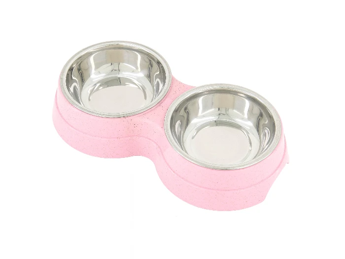 Plato Doble Para Perro BH-268