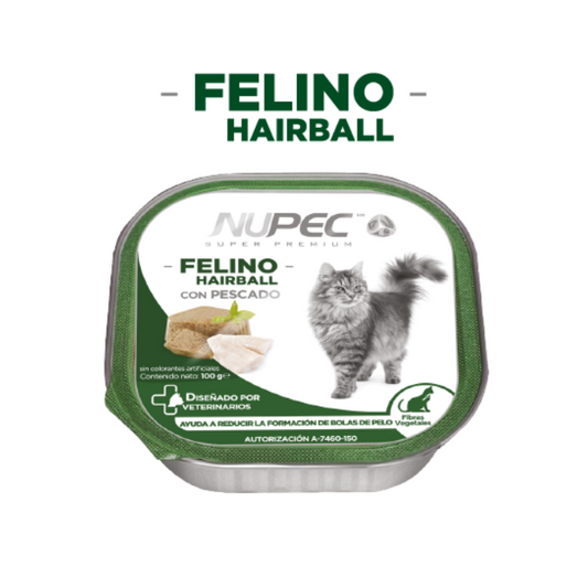 Alimento húmedo FELINO HAIRBALL Nupec 100 g
