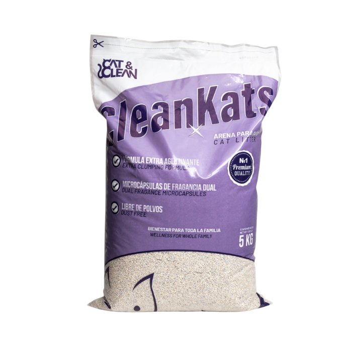 Arena para gato Cat & Clean PREMIUM 5 kg