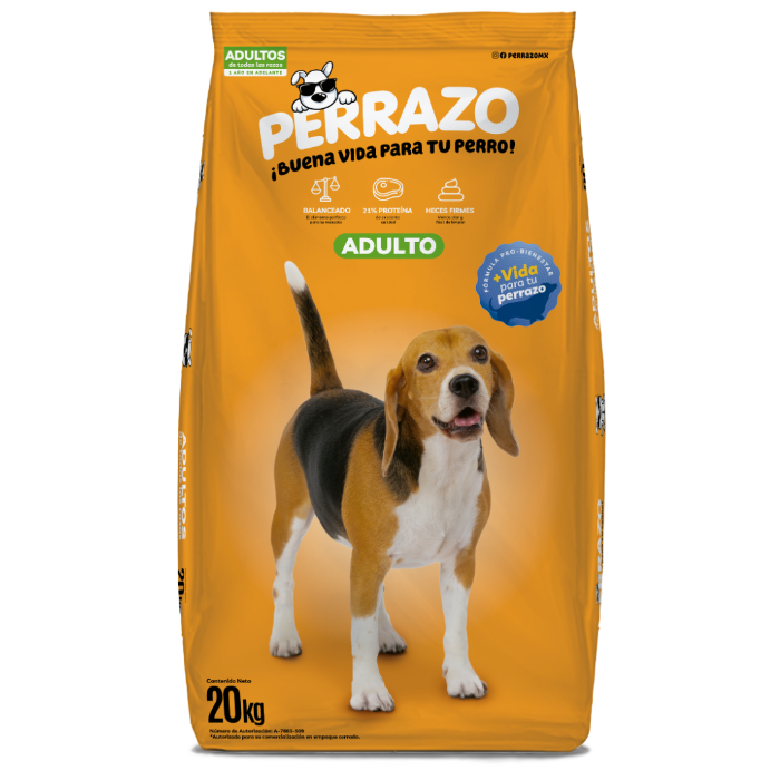 Perrazo adulto 20 + 3 kg GRATIS