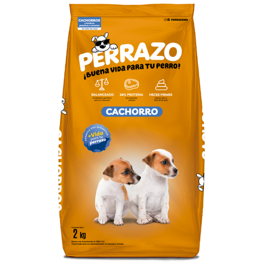 Perrazo cachorro 2 kg