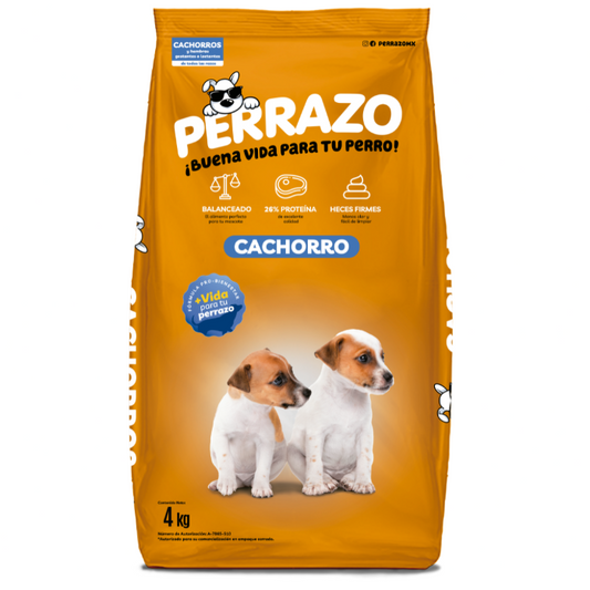 Perrazo cachorro 4 kg