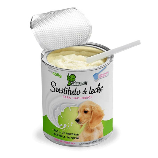 Sustituto de leche para cachorros Naturance 450 gr