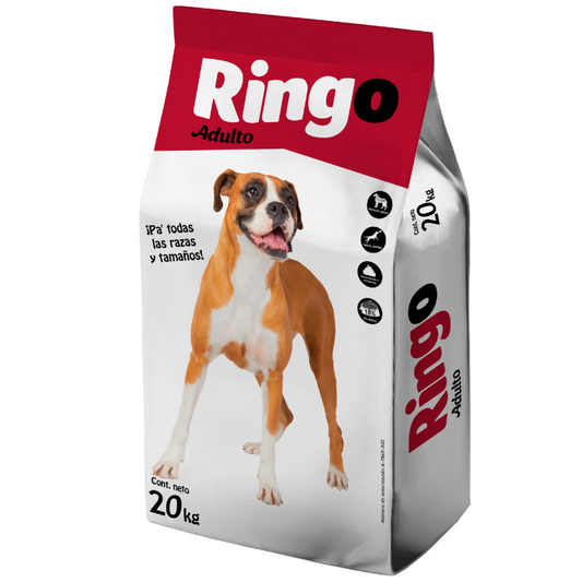 Ringo alimento básico para perros adultos 20 kg