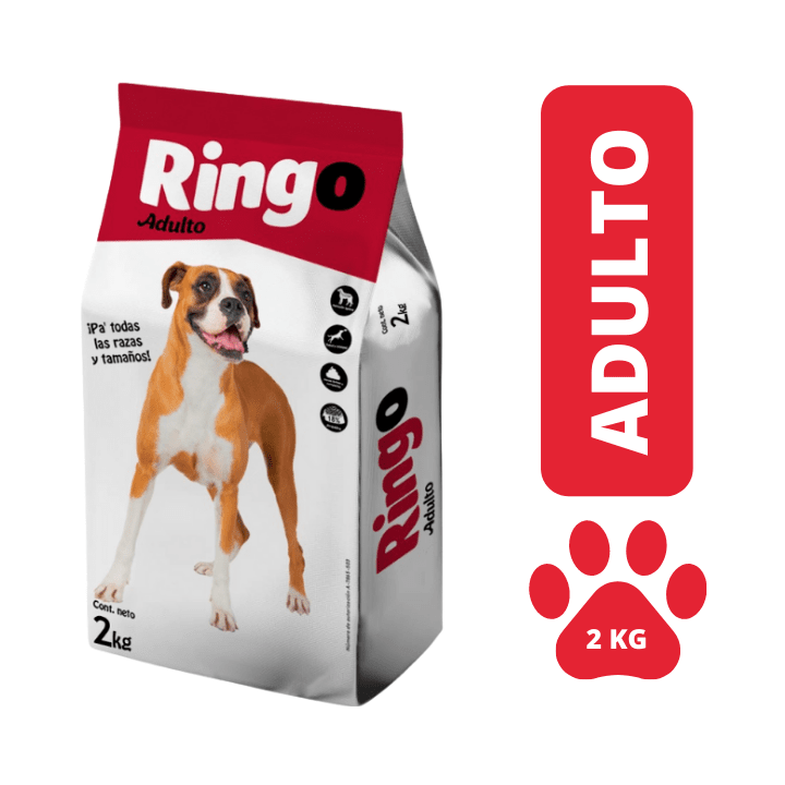 Ringo alimento básico para perros adultos 2 kg